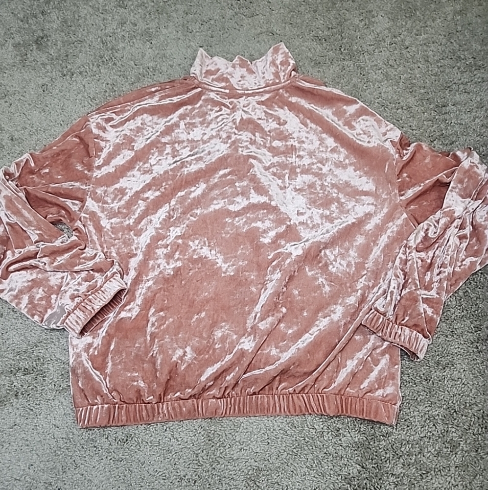 Others Follow Women Velvet Jacket Sz S - Picture 6 of 8
